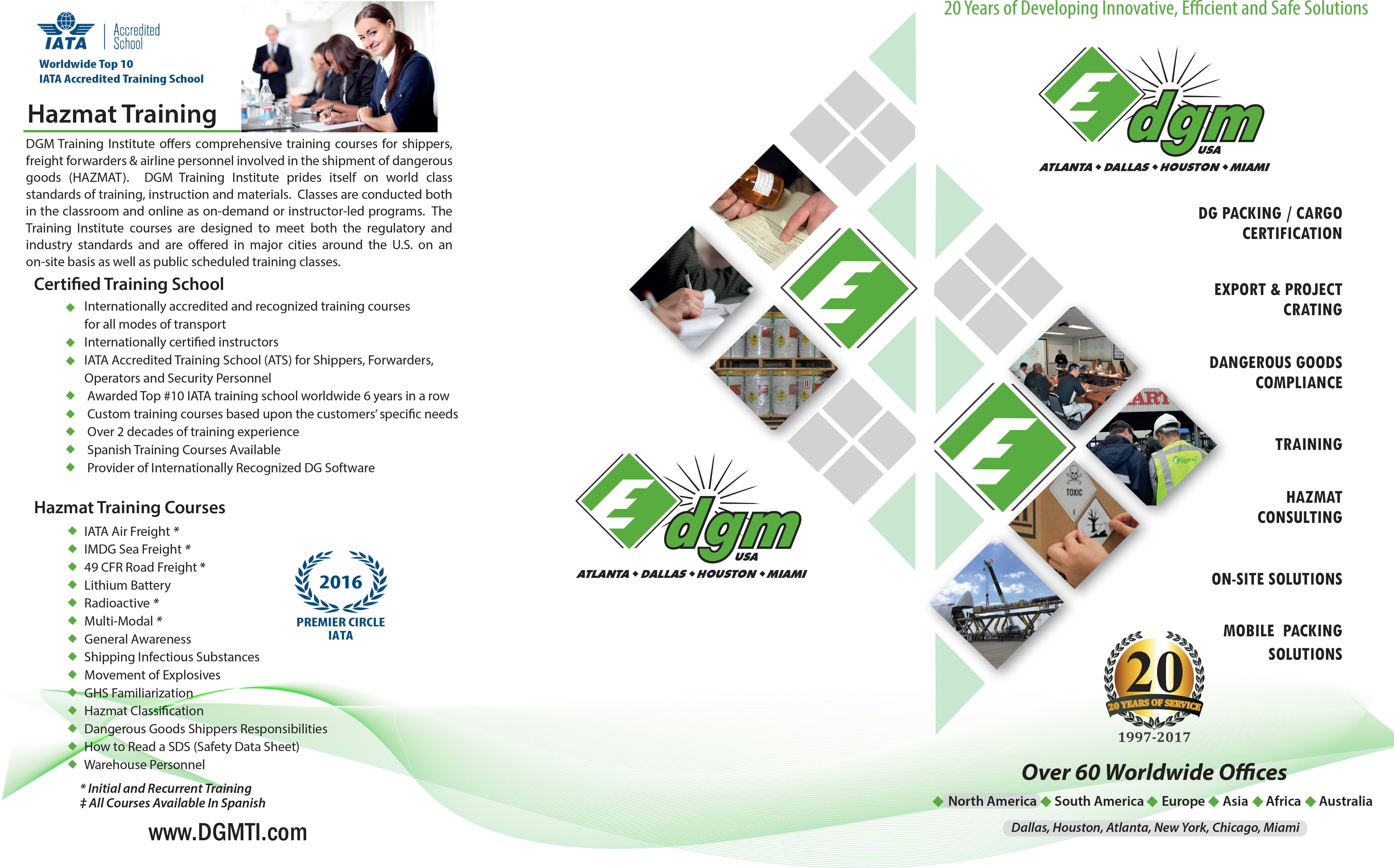 services brochure dgm